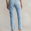 AZURE Ralph Lauren Callen High-Rise Slim Jeans für Damen
