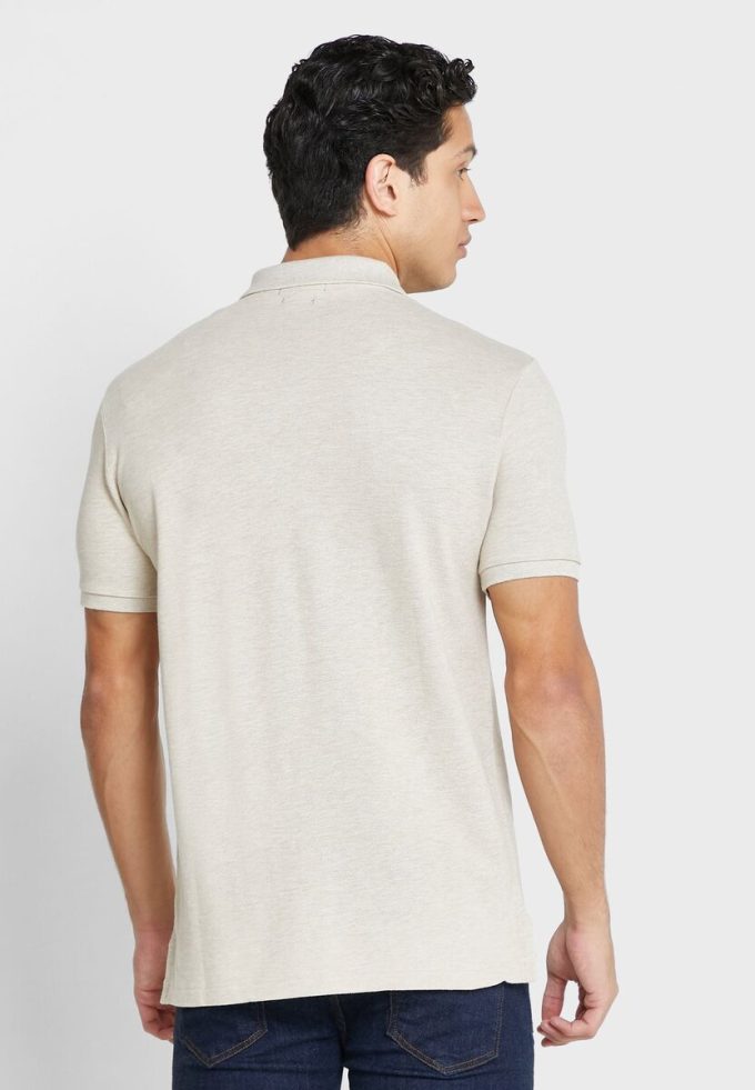 Beige Ralph Lauren Essential Poloshirts für Herren