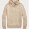 Beige Ralph Lauren Herren Pullover mit Kapuze aus strukturierter Baumwolle