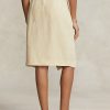 Beige Wickelröcke aus Leinen von Ralph Lauren für Damen Beige Wickelröcke aus Leinen von Ralph Lauren für Damen