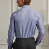 Blaue formelle Hemden aus pflegeleichtem Twill mit Gingham-Muster für Herren von Ralph Lauren