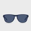 Blaue ovale Sonnenbrille von Ralph Lauren für Herren