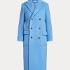 Blaue Polomäntel aus der Spelman-Kollektion von Ralph Lauren für Damen