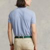Blaue Poloshirts aus Mesh im Slim Fit von Ralph Lauren für Herren