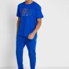 Blaue Poloshirts mit Rundhalsausschnitt und Logo für Herren von Ralph Lauren