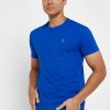 Blaue Ralph Lauren Essential T-Shirts mit Rundhalsausschnitt für Herren