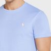 Blaue Ralph Lauren Essential T-Shirts mit Rundhalsausschnitt für Herren