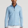 Blaue Ralph Lauren Hybrid Mockneck-Jacken für Herren