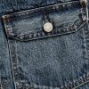 Blaue Ralph Lauren Overdale Denim Trucker-Jacken für Herren
