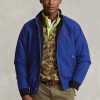 Blaue Ralph Lauren Raglanärmeljacken für Herren
