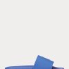 Blaue Ralph Lauren Signature Pony-Hausschuhe für Herren