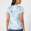 Blaue T-Shirts mit Logo-Aufdruck von Ralph Lauren für Damen