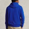 Blauer Fleece-Hoodie „Big Polo Crest“ von Ralph Lauren für Herren