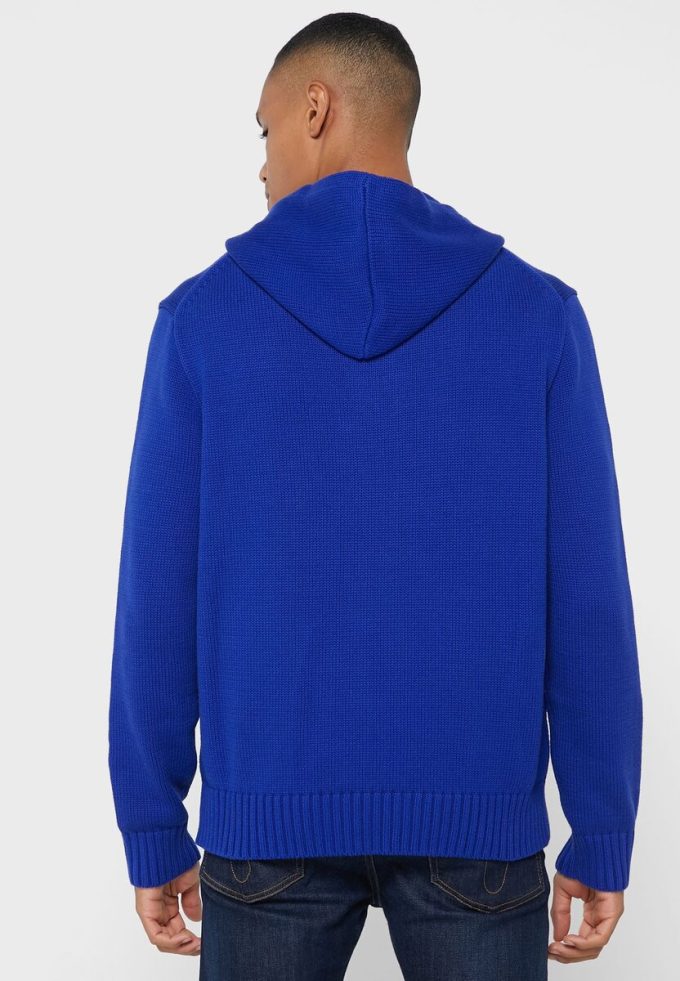 Blauer Ralph Lauren Grafik-Hoodie für Herren