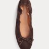 Braune Ballerinas „The Suede Pony“ von Ralph Lauren für Damen