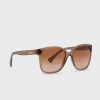 Braune übergroße Sonnenbrille 0Ra5268 für Damen von Ralph Lauren