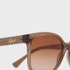 Braune übergroße Sonnenbrille 0Ra5268 für Damen von Ralph Lauren