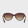 Braune Damen-Sonnenbrille „Ralph Lauren 0RA5176 Butterfly“