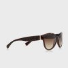 Braune Damen-Sonnenbrille „Ralph Lauren 0RA5176 Butterfly“