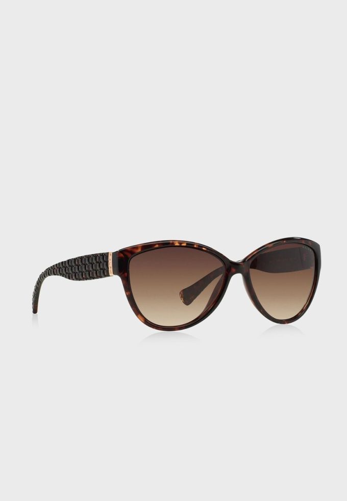 Braune Damen-Sonnenbrille „Ralph Lauren 0RA5176 Butterfly“