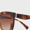Braune Damen-Sonnenbrille „Ralph Lauren 0Ra5254 Butterfly“