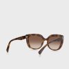Braune Damen-Sonnenbrille „Ralph Lauren 0Ra5254 Butterfly“