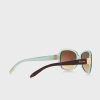 Braune quadratische Sonnenbrille 0Ra5138 für Damen von Ralph Lauren
