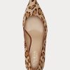 Braune Ralph Lauren Lanette Haircalf Heels für Damen