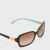 Braune rechteckige Sonnenbrille Ralph Lauren 0Ra5130 für Damen