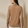 Braune Rollkragenpullover aus Kaschmir von Ralph Lauren für Damen
