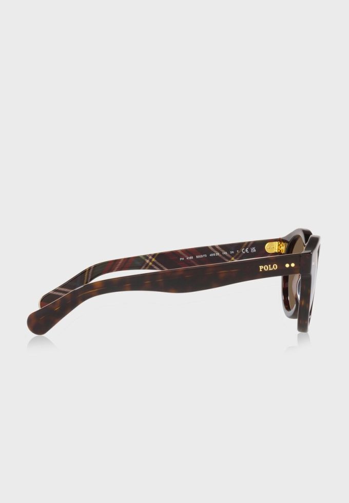 Braune runde Sonnenbrille 0Ph4165 für Herren von Ralph Lauren