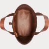 Braune Tragetaschen aus handgefertigtem Leder von Ralph Lauren für Damen