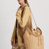 Buff Damen Ralph Lauren Nubuck Große Andie Handtasche