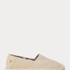 Cremefarbene Espadrilles „Cevio“ aus gewaschenem Canvas von Ralph Lauren für Herren