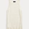 Cremefarbene Ralph Lauren Kaschmir-Tanktops für Damen