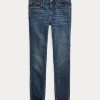 Dark Indigo Damen Ralph Lauren Tompkins Skinny Crop Jeans