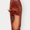 Dunkelbraune Herren Ralph Lauren Merton Leder Freizeitschuhe