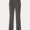 Dunkelgraue Ralph Lauren Leggings aus Stretch-Wollmischung für Damen