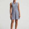 Flower Damen Ralph Lauren Floral Hybrid Mesh & Jersey Kleid