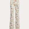 Flower Damen Ralph Lauren Jenn Flare Jeans mit Blumendruck