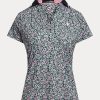Flower Poloshirts aus Jersey im Tailored Fit von Ralph Lauren für Damen