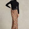 Flower Ralph Lauren Georgette-Röcke mit Blumenmuster für Damen