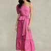 Fuchsiafarbene A-Linien-Röcke aus Baumwolle von Ralph Lauren für Damen