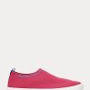Fuchsiafarbene Slip-On-Sneakers „Jordyn“ von Ralph Lauren für Damen