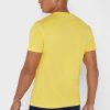Gelbe Herren Ralph Lauren Brust-Logo Rundhals T-Shirts