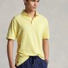 Gelbe Poloshirts aus Baumwolle und Leinen im Classic Fit von Ralph Lauren für Herren