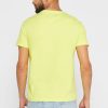 Gelbe Ralph Lauren Essential T-Shirts mit Rundhalsausschnitt für Herren