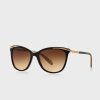 Goldene Damen-Sonnenbrille „Ralph Lauren 0RA5203 Cat-Eye“