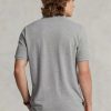 Graue Poloshirts aus Mesh von Ralph Lauren für Herren im Slim Fit