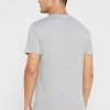 Graue Poloshirts mit Rundhalsausschnitt und Logo für Herren von Ralph Lauren